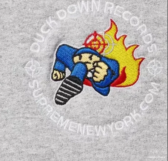 M Flower XL L Grey Duck Black 22FW Records Down S Hooded 1021